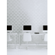 Bisazza Mosaïque Giza Bianco 32,2X32,2CM et New Installation Kit