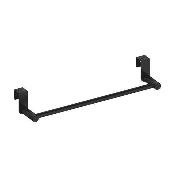 SANYCCES LOOP PORTE-SERVIETTES POUR MEUBLES NOIR MAT