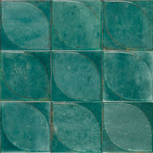 MARAZZI Crogiolo Lume 3D Dew Emerald lux 10x10cm