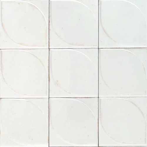 MARAZZI Crogiolo Lume 3D Dew White lux 10x10cm