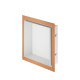 Niche murale Schlüter DESIGN NICHE MBW 300×300 mm – Aluminium blanc mat