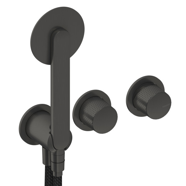 SANYCCES DEDAL MITIGEUR MÉCANIQUE DE DOUCHE 2 VOIES RAW MÉTAL