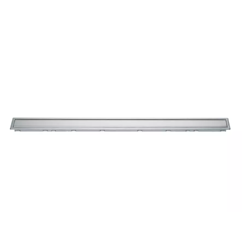 Grille et cadre de caniveau Schlüter KERDI‑LINE‑A SOLID 700 mm – Inox brossé