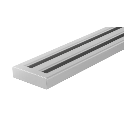 Caniveau filant Schlüter KERDI‑LINE‑VARIO‑WAVE 120 cm – Inox brossé V4A – Recoupable