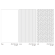 LIVING CERAMICS Vonn Grey Ductile Relief Leaf 60x120cm (1.43m² par boite)