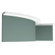 SX162F SQUARE L 200 x H 4 x L 1 cm