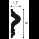 PX175 L 200 x H 5 x L 1,7 cm