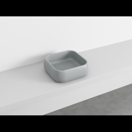 SHUI Lavabo Rectangulaire à poser sans trop-plein Brina 40X40X15 h