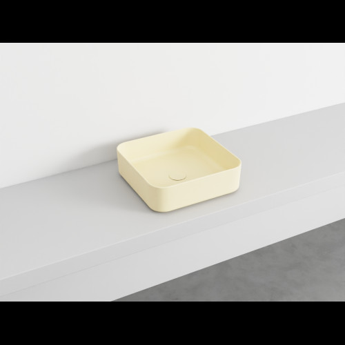 SHUI COMFORT Vasque à poser sans trop-plein Lino 40 x 40 x 12,5 h